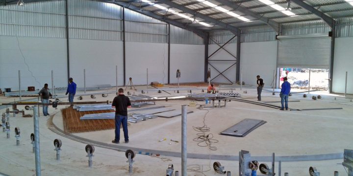Alfalfa Dairy – steel contruction
