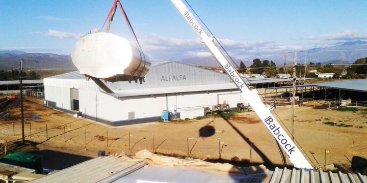 cheese factory – craine lowering tank