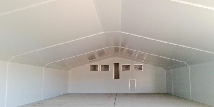 cheese factory – insulation finished