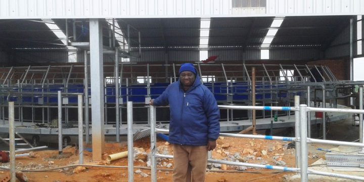 Dairy construction final stages